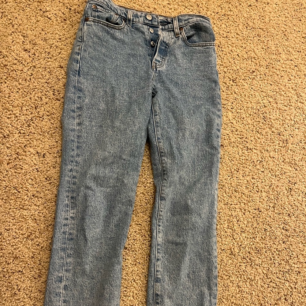 Levi wedgie straight jeans size 27